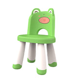 Maxbell Kids Chair Cute Anti Slip Cartoon Desk Chair for Kindergarten Nursery Indoor Green