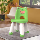 Maxbell Kids Chair Cute Anti Slip Cartoon Desk Chair for Kindergarten Nursery Indoor Green