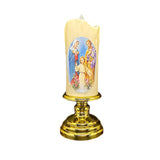 Maxbell Flameless Electronic Candles Lamp LED Prayer for Larterns Wedding Decoration Virgin Embrace