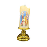 Maxbell Flameless Electronic Candles Lamp LED Prayer for Larterns Wedding Decoration Virgin Embrace