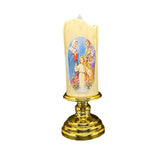 Maxbell Flameless Electronic Candles Lamp LED Prayer for Larterns Wedding Decoration Virgin Embrace