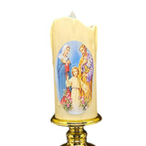 Maxbell Flameless Electronic Candles Lamp LED Prayer for Larterns Wedding Decoration Virgin Embrace