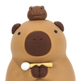 Maxbell Capybara Statue Collectible Crafts Animal Figure for Festival Auto Bookshelf Style A