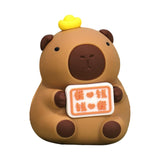 Maxbell Capybara Statue Collectible Crafts Animal Figure for Festival Auto Bookshelf Style B