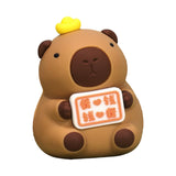 Maxbell Capybara Statue Collectible Crafts Animal Figure for Festival Auto Bookshelf Style B