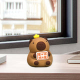 Maxbell Capybara Statue Collectible Crafts Animal Figure for Festival Auto Bookshelf Style B
