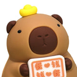 Maxbell Capybara Statue Collectible Crafts Animal Figure for Festival Auto Bookshelf Style B