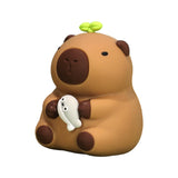 Maxbell Capybara Statue Collectible Crafts Animal Figure for Festival Auto Bookshelf Style C