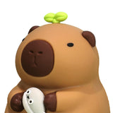 Maxbell Capybara Statue Collectible Crafts Animal Figure for Festival Auto Bookshelf Style C