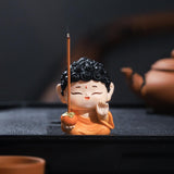Maxbell Incense Stick Holder Buddhist Statue Incense Burner for Bedroom Desktop Home Standing