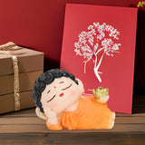 Maxbell Incense Stick Holder Buddhist Statue Incense Burner for Bedroom Desktop Home Sleeping