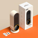 Maxbell Space Heater Room Heater with Remote Control EU 220V Plug for Bedroom Sturdy