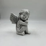 Maxbell Little Angel Figurine Decorative Angel Statue for Living Room Office Bedroom Style A
