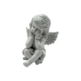 Maxbell Little Angel Figurine Decorative Angel Statue for Living Room Office Bedroom Style B