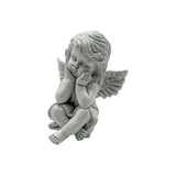 Maxbell Little Angel Figurine Decorative Angel Statue for Living Room Office Bedroom Style B