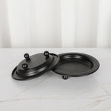 Maxbell Iron Plate Candle Holder Ornament Wedding Candle Plate for Hotel Home Dinner
