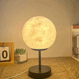 Maxbell 3D Moon Light Bedside Table Lamp for Living Room Dining Room 15cm