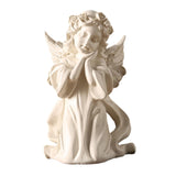 Maxbell Praying Angel Statue Hand Carved Angel Sculpture for Porch Desktop Bookshelf Style A