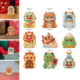 Maxbell 2024 Year of Chinese Dragon Figure Statue Fengshui Sculpture for Living Room Style A