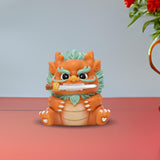 Maxbell 2024 Year of Chinese Dragon Figure Statue Fengshui Sculpture for Living Room Style B