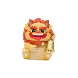 Maxbell 2024 Year of Chinese Dragon Figure Statue Fengshui Sculpture for Living Room Style D