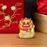 Maxbell 2024 Year of Chinese Dragon Figure Statue Fengshui Sculpture for Living Room Style D