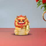 Maxbell 2024 Year of Chinese Dragon Figure Statue Fengshui Sculpture for Living Room Style D