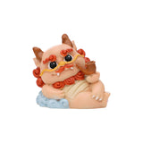 Maxbell 2024 Year of Chinese Dragon Figure Statue Fengshui Sculpture for Living Room Style E