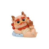 Maxbell 2024 Year of Chinese Dragon Figure Statue Fengshui Sculpture for Living Room Style E