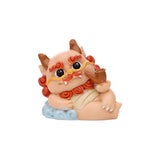 Maxbell 2024 Year of Chinese Dragon Figure Statue Fengshui Sculpture for Living Room Style E
