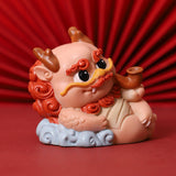 Maxbell 2024 Year of Chinese Dragon Figure Statue Fengshui Sculpture for Living Room Style E