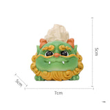 Maxbell 2024 Year of Chinese Dragon Figure Statue Fengshui Sculpture for Living Room Style F