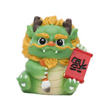 Maxbell 2024 Year of Chinese Dragon Figure Statue Fengshui Sculpture for Living Room Style H