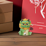 Maxbell 2024 Year of Chinese Dragon Figure Statue Fengshui Sculpture for Living Room Style H