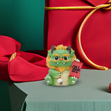 Maxbell 2024 Year of Chinese Dragon Figure Statue Fengshui Sculpture for Living Room Style H
