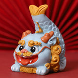 Maxbell 2024 Year of Chinese Dragon Figure Statue Fengshui Sculpture for Living Room Style I