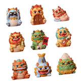 Maxbell Mini Dragon Statue Souvenir Gift Desktop Ornament for Shelf Living Room Desk