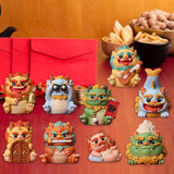 Maxbell Mini Dragon Statue Souvenir Gift Desktop Ornament for Shelf Living Room Desk