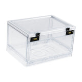 Maxbell Lockable Storage Bin Containers Organiser Lock Box for Office Garage Cabinet