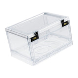 Maxbell Lockable Storage Bin Containers Organiser Lock Box for Office Garage Cabinet