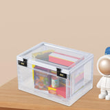 Maxbell Lockable Storage Bin Containers Organiser Lock Box for Office Garage Cabinet