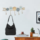 Maxbell Coat Rack Decorative Portable behind Door Hanger for Kitchen Windows Outdoor Gray