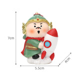 Maxbell Car Dashboard Decoration General Statue Small Sculpture for Entrance Cabinet Style C
