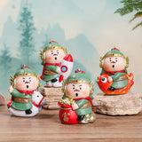 Maxbell Car Dashboard Decoration General Statue Small Sculpture for Entrance Cabinet Style C