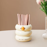 Maxbell Cute Pen Holder Decoration Stand Gift Pen Pencil Holder for Desk Office Home