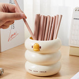 Maxbell Cute Pen Holder Decoration Stand Gift Pen Pencil Holder for Desk Office Home