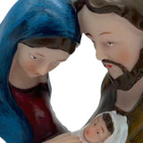 Maxbell Holy Family Nativity Figurine Tabletop Ornament for Indoor Bedroom Fireplace