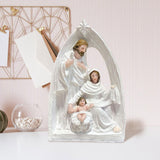Maxbell Christmas Nativity Figurine Resin Sculpture for Office Fireplace Living Room