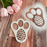 Maxbell Easter Bunny Footprint Stencil Reusable Craft Durable DIY Easter Decorations