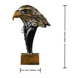 Maxbell Eagle Statue Adornment Creative Eagle Figurine for Home Bathroom Living Room